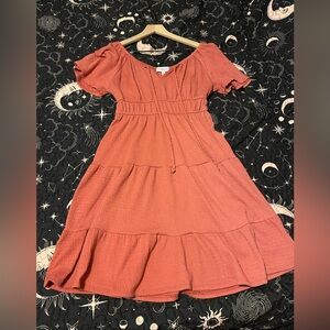 Gilli A-Line Mini Dress in pink